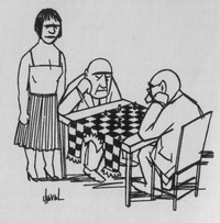 Страсть к шахматам не знает преград